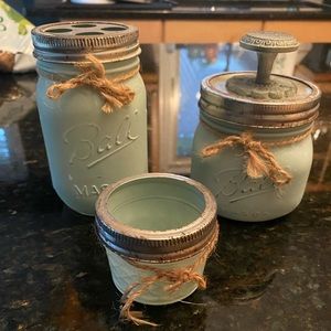 Rustic 3 piece bathroom set!